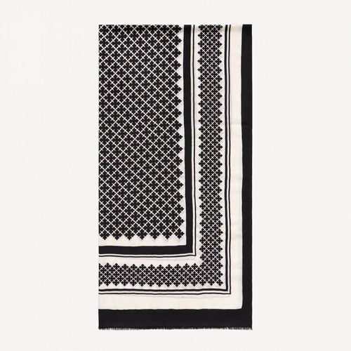 Black/White Julee Scarf - By Malene Birger - Modalova