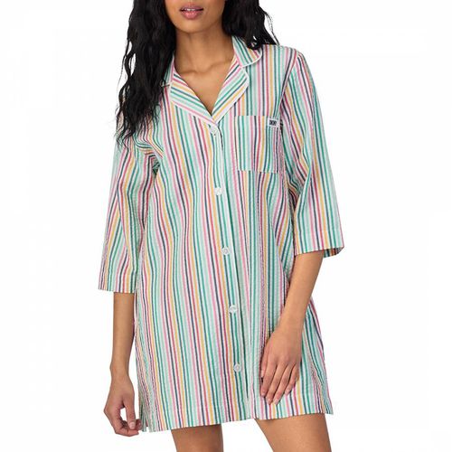 Multi Stripe Sleepshirt - DKNY - Modalova