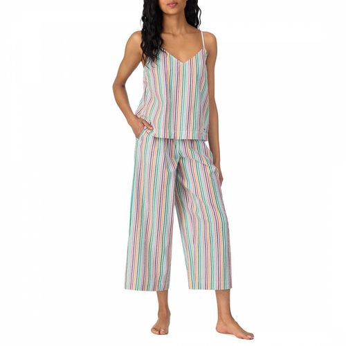 Multi Stripe Cropped Pyjama Set - DKNY - Modalova