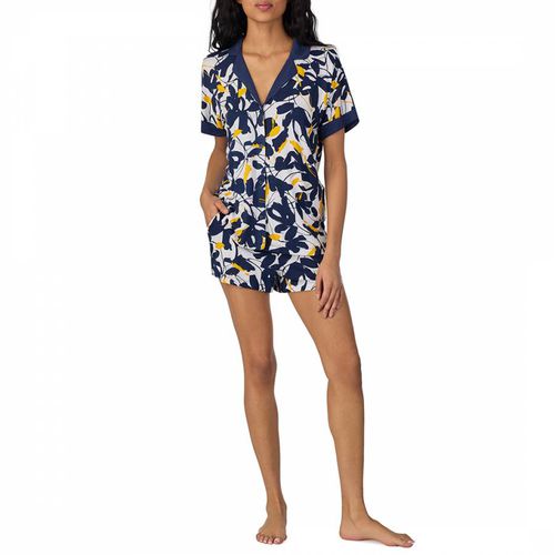 Navy Tropical Boxer Pyjama Set - DKNY - Modalova