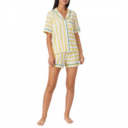 Yellow Stripe Boxer Pyjama Set - DKNY - Modalova