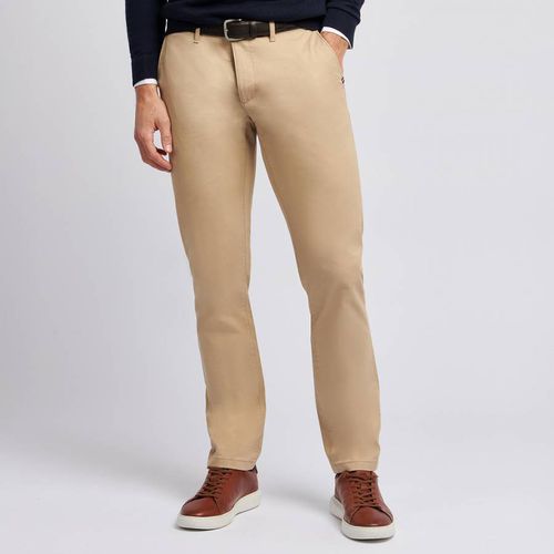 Sand Classic Cotton Blend Chinos - U.S. Polo Assn. - Modalova