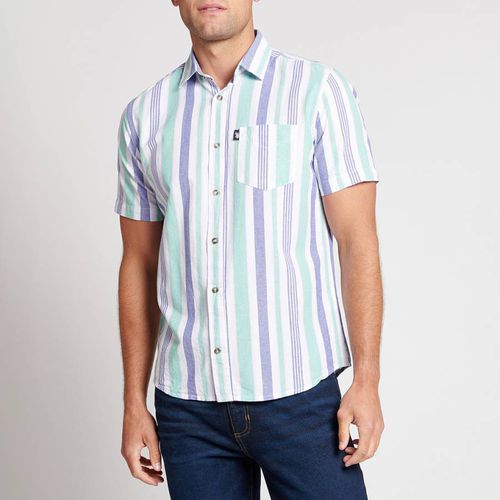 Multi Summer Stripe Cotton Shirt - U.S. Polo Assn. - Modalova