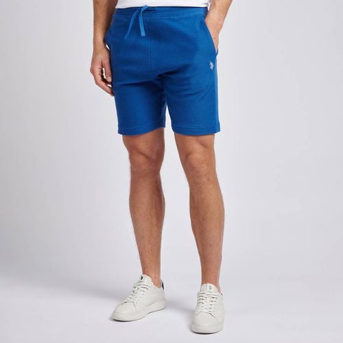 Bright Textured Cotton Blend Shorts - U.S. Polo Assn. - Modalova