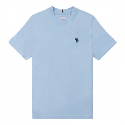 Boy's Embroidered Logo Cotton T-Shirt - U.S. Polo Assn. - Modalova