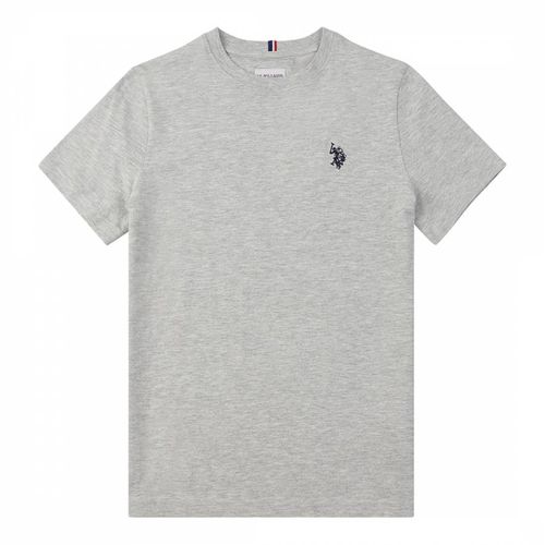 Boy's Embroidered Logo Cotton T-Shirt - U.S. Polo Assn. - Modalova