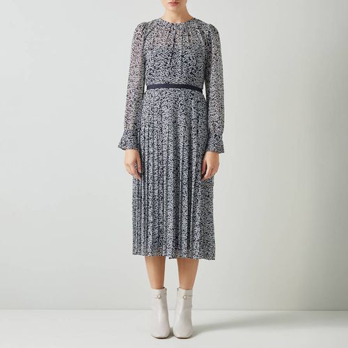 Navy Estelle Dress - L K Bennett - Modalova