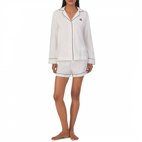 White Short Pyjama Set - Ralph Lauren - Modalova