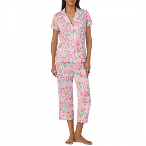 Multi Floral Capri Pyjama Set - Ralph Lauren - Modalova