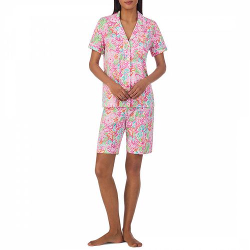 Multi Floral Bermuda Pyjama Set - Ralph Lauren - Modalova