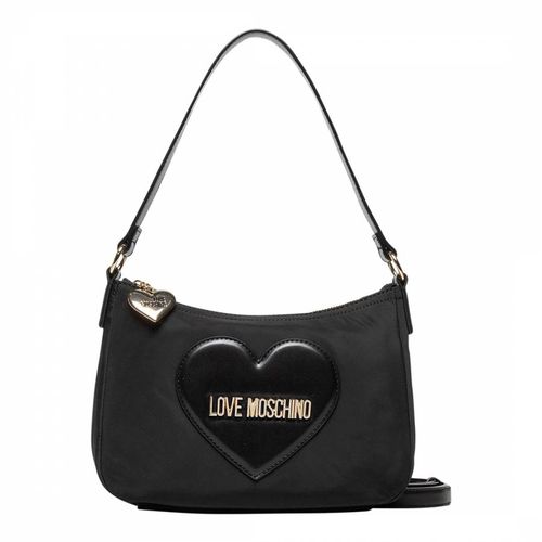 Black Leather Crossbody Bag - Love Moschino - Modalova