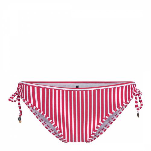 Red Stripe Tie-Side Bikini Brief - LingaDore - Modalova