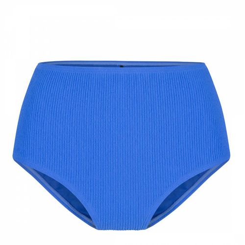 Blue High Waist Bikini Brief - LingaDore - Modalova