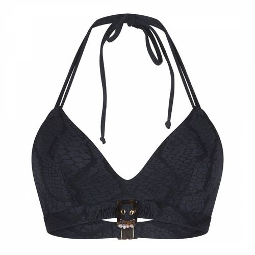 Black Padded Triangle Bikini Top - LingaDore - Modalova