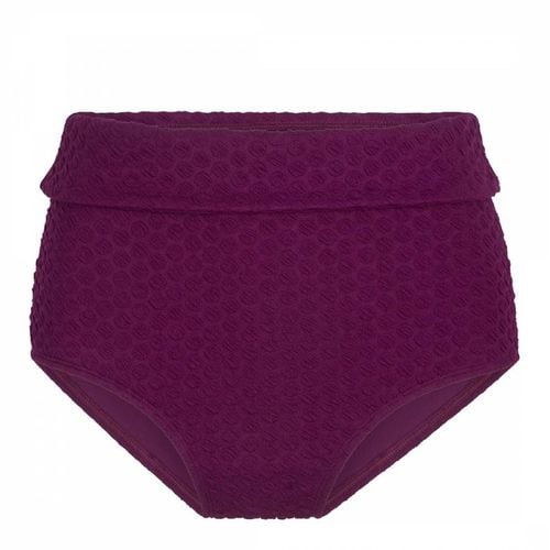 Purple High Waist Bikini Brief - LingaDore - Modalova
