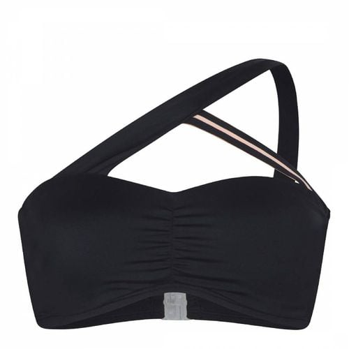 One Shoulder Bandeau Bikini Top - LingaDore - Modalova