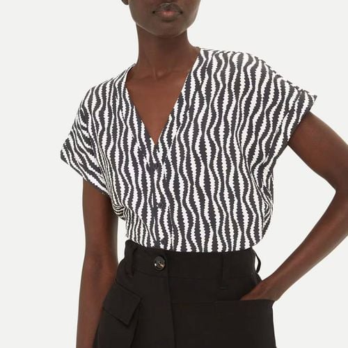 White Optical Rope Nicola Shirt - WHISTLES - Modalova