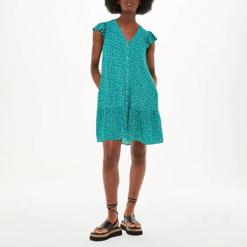 Green Floral Crescent Flippy Dress - WHISTLES - Modalova