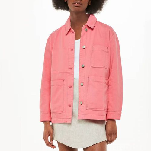 Pink Sylvia Cotton Jacket - WHISTLES - Modalova