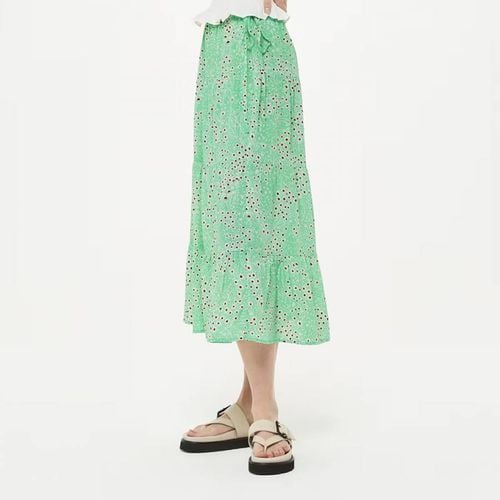 Green Daisy Meadow Tie Skirt - WHISTLES - Modalova