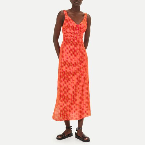 Red Andie Optical Rope Print Dress - WHISTLES - Modalova