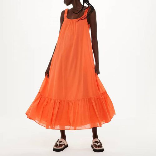 Coral Rhea Trapeze Cotton Dress - WHISTLES - Modalova