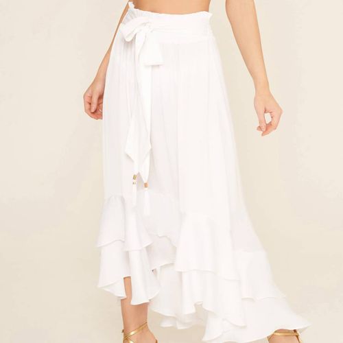 White Kiki Multiway Skirt Dress - Naia - Modalova