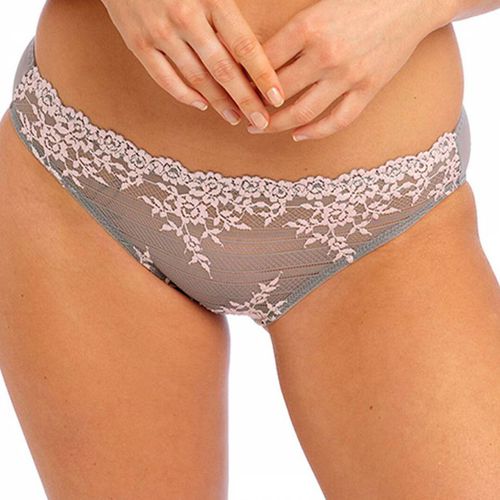 Grey Embrace Lace Bikini Brief - Wacoal - Modalova