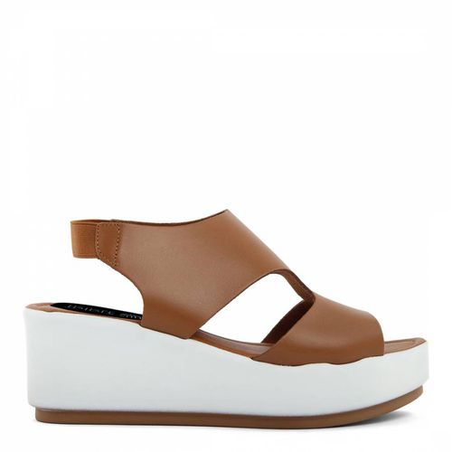 Brown Open Toe Platform Sandals - Triple Sun - Modalova