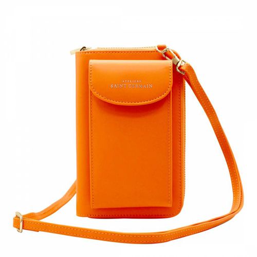 Orange Wallet Smartphone Crossbody Bag - Ateliers Saint Germain - Modalova