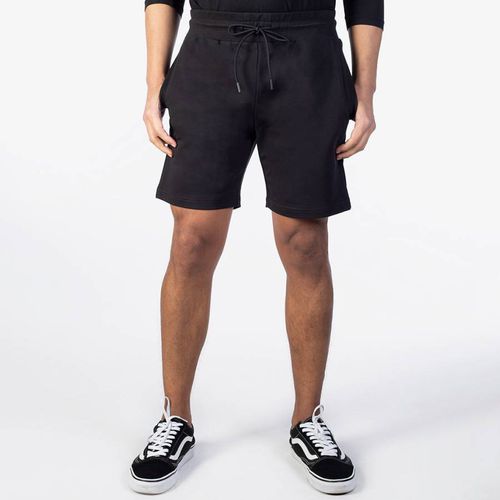 Navy Classic Fit Jogger Cotton Blend Shorts - Hackett London - Modalova