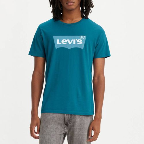 Teal Graphic Cotton T-Shirt - Levi's - Modalova
