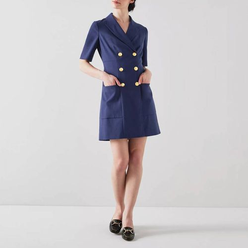 Navy Kennedy Dress - L K Bennett - Modalova