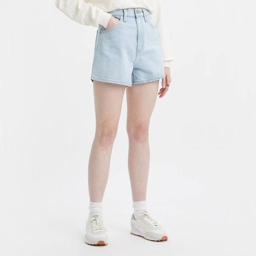 Light Blue High Waisted Mom Shorts - Levi's - Modalova