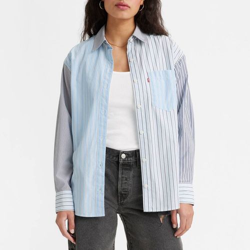Pale Blue Nola Stripe Cotton Shirt - Levi's - Modalova