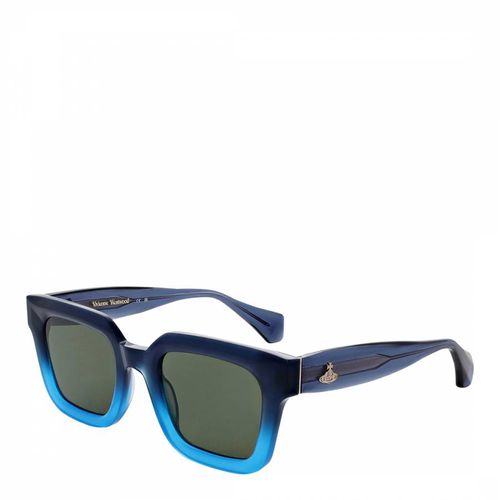 Gloss Blue Cary Sunglasses - Vivienne Westwood - Modalova