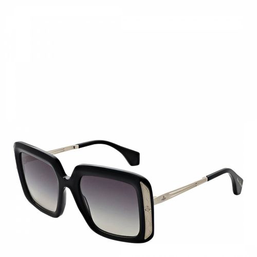Gloss Black Georgia Sunglasses - Vivienne Westwood - Modalova