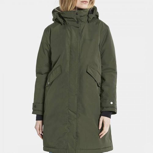 Khaki Josefine Waterproof Parka - Didriksons - Modalova