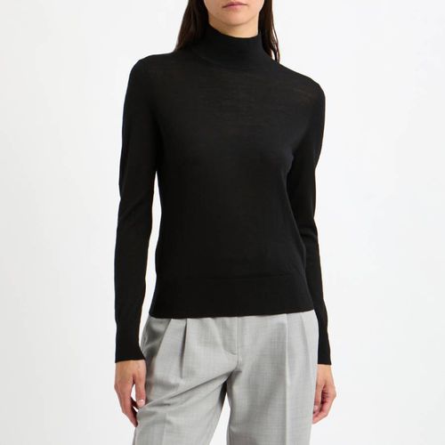 Black Merino Wool Fine Knit Top - N°· Eleven - Modalova