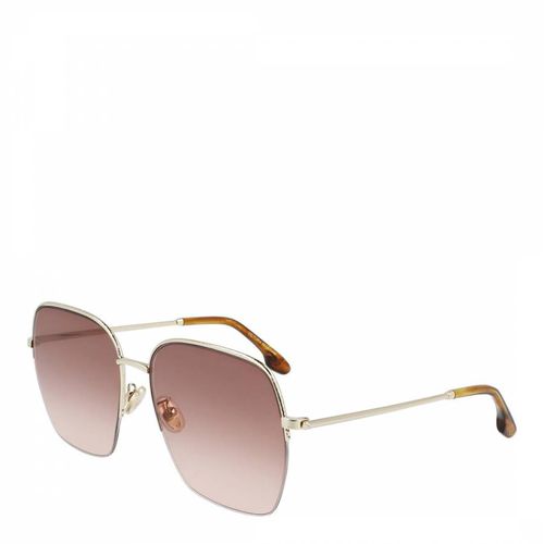 Women's Gold Sunglasses 61mm - Victoria Beckham - Modalova