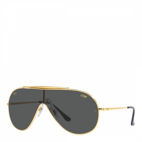 Gold Ray Ban Sunglasses 33mm - Ray-Ban - Modalova