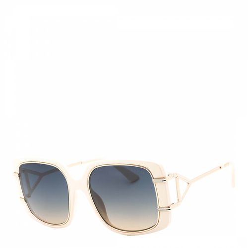 Women′s Ivory/Blue Sunglasses 57mm - Guess - Modalova