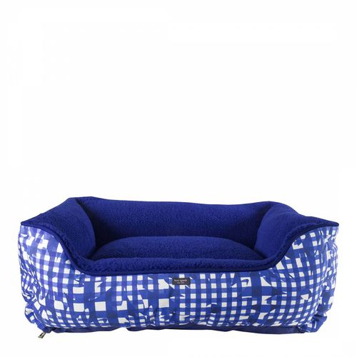 Pet Bed Navy Daisy Gingham - Kate Spade - Modalova