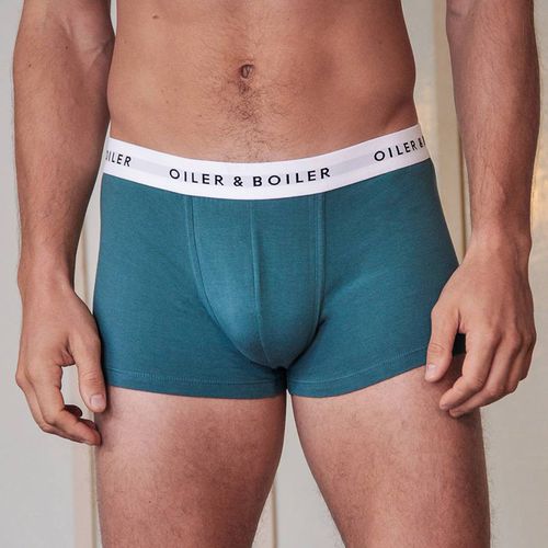 Green Boxer Brief - Oiler & Boiler - Modalova