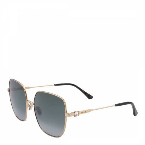 Gold Black Kori Sunglasses 60mm - Jimmy Choo - Modalova