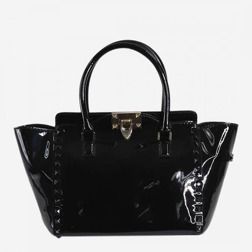 Valentino Studded Patent Top Handle Bags - Pre-Loved Valentino - Modalova