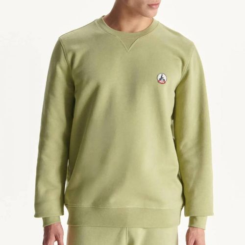 Green Braga Cotton Sweatshirt - Jott - Modalova