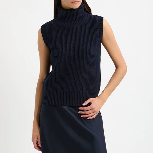 Sleeveless Knit Roll Neck Jumper - NÂ°Â· Eleven - Modalova