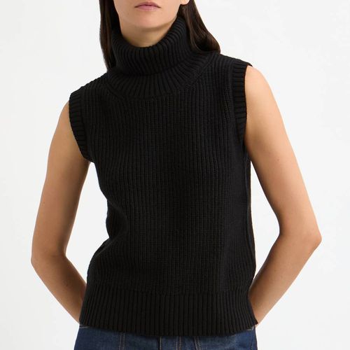 Sleeveless Knit Roll Neck Jumper - NÂ°Â· Eleven - Modalova