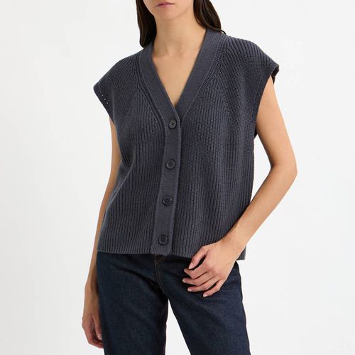 Slate Sleeveless Cardigan - N°· Eleven - Modalova